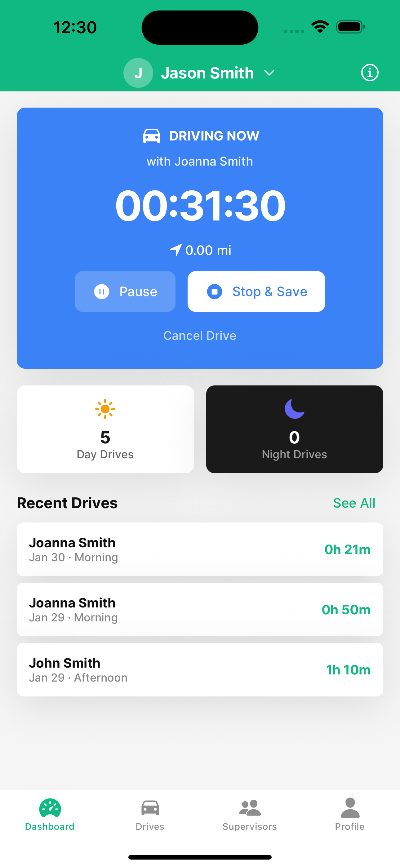 DriveMint App Screenshot